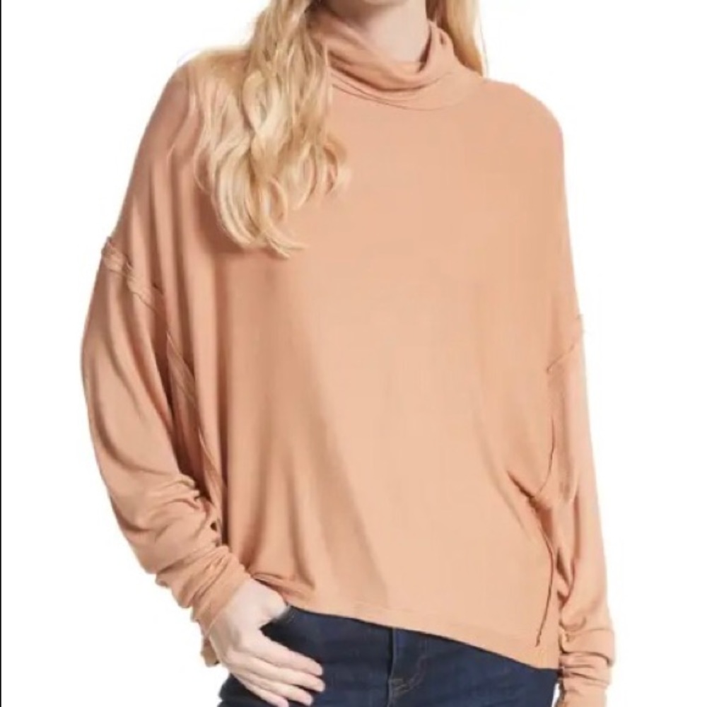 FREE PEOPLE Alameda Slouchy Turtleneck